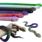 3D Printing Action Figure Snake Egg Toys Creative Stress Relief Anime Figures Moveable Rotation Desktop Ornaments Gift