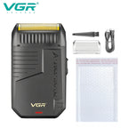 VGR Razor Rechargeable Razor Professional Beard Trimmer Electric Trimmer Reciprocating Shaver Finishing Shaver for Man V-375