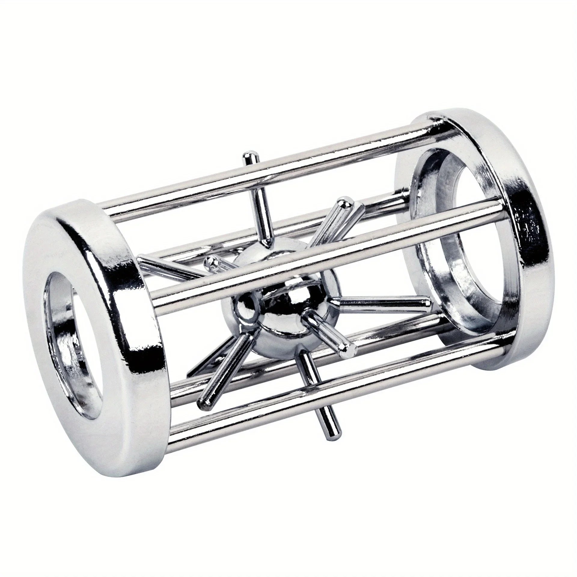 A classic intellectual metal puzzle toy, a difficult educational game toy for Christmas, Thanksgiving and birthday gifts