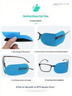 6PCS Eye Patch Kawaii Cute Diy Daily Use Amblyopia Eyeglasses Patches Eyeshade Kid Strabismus Treatment Vision Care For Girl