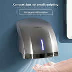 220V  Infrared Induction Wall-mounted Automatic Sensor Bathroom Hand Dryers Cold/Hot Commercial Dryer Machine,High-Speed Drying