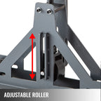 SucceBuy Manual Tube Roller Bender 1-1/2in For Mild Steel Cooper Adjustable Manual Square Rectangular Tube Bending Rolling Tool