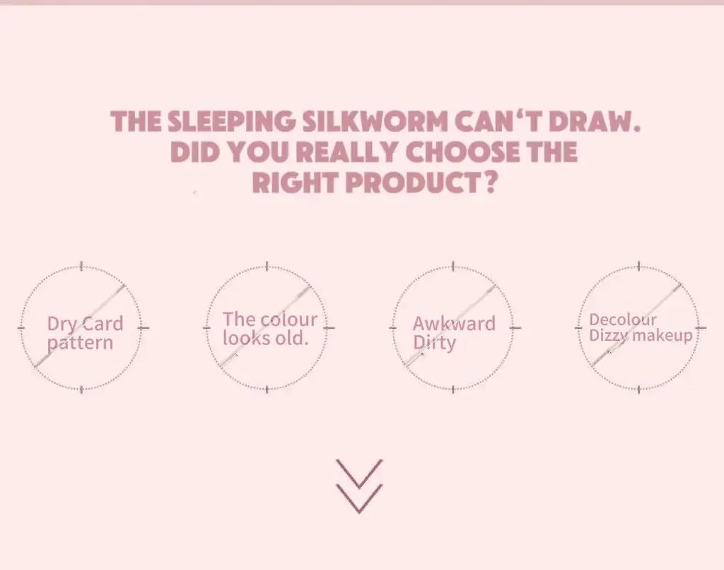 Matte Brightening Lying Silkworm Pen Pink Brown Two-color Highlighter Contour Shadow Pen With Detail Blending Brush Eye Makeup