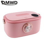 DMWD Household Wipes Heater Wet Towel Dispenser Facial Mask Warmer Electric Baby Tissue Heating Machine 0-55℃ Constant Temp 220V