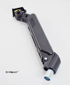 D-MOUNT D80 metal alumin 2-10KG 13"-32" monitor desktop stand mount gas spring arm full motion rotate clamp 0-60mm grommet