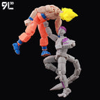 9L3D Printed Dragon Ball Son Goku Vegeta Beerus Frieza Anime Lucky13 Dummy13 Titan13 Action Figures Multi-Jointed Movable Toys