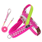 Small Dog Harness, Saddle Style No Pull Adjustable for  Puppy  Pet Chest for dog Breathable  Walking dog supplies s