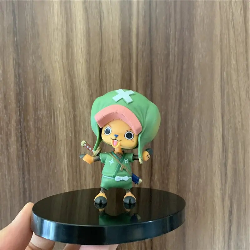 New One Piece Figure Ninja Nami PVC Figures OP Tama Luffy Yamato Kaidou Zoro Sanji Usopp Law Newgate Model Gift Toy