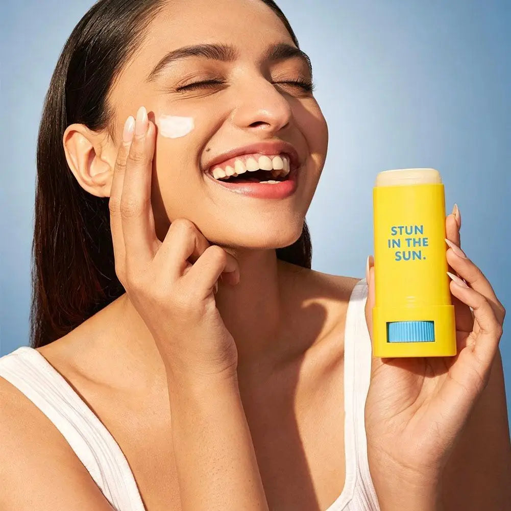 SPF50+ Matte Sunscreen Stick - Waterproof, Refreshing, Hydrating, UV Protection Sunblock Isolation Cream for Face Body Daily Use Main image