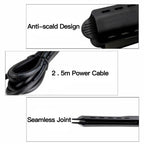 Hair Straightener Four-gear Temperature Adjustment Ceramic Tourmaline Ionic Flat Iron Hair Straightener For Women Widen Panel