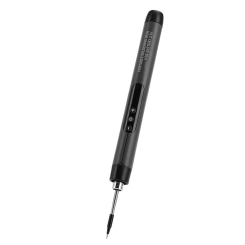 USB Soldering Iron Mini Small Soldering Iron Set Portable Household Type-C Interface 600mAh Battery Adjustable Temperature