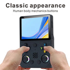 ABZJ RG36PRO Handheld Game Console 3.5 Inch IPS Screen Mini Arcade RGB Light 3D Joystick Support 10+ Simulators Game Player A