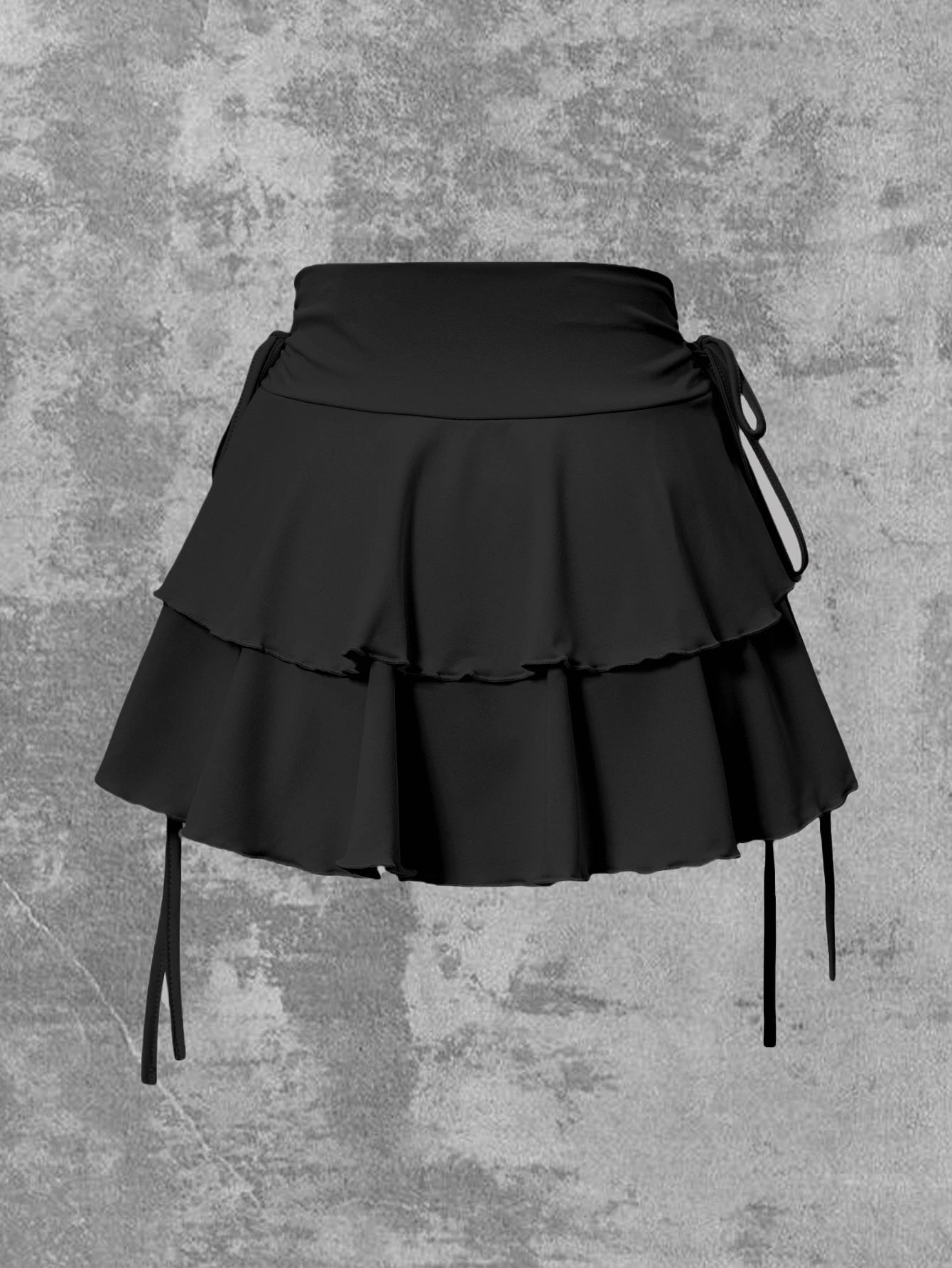 New Solid Color Skirt Women Summer Fashion Outdoor Versatile High Waist Slim Fit Elastic Waist Short Skirt Goods In Stock Secondary image