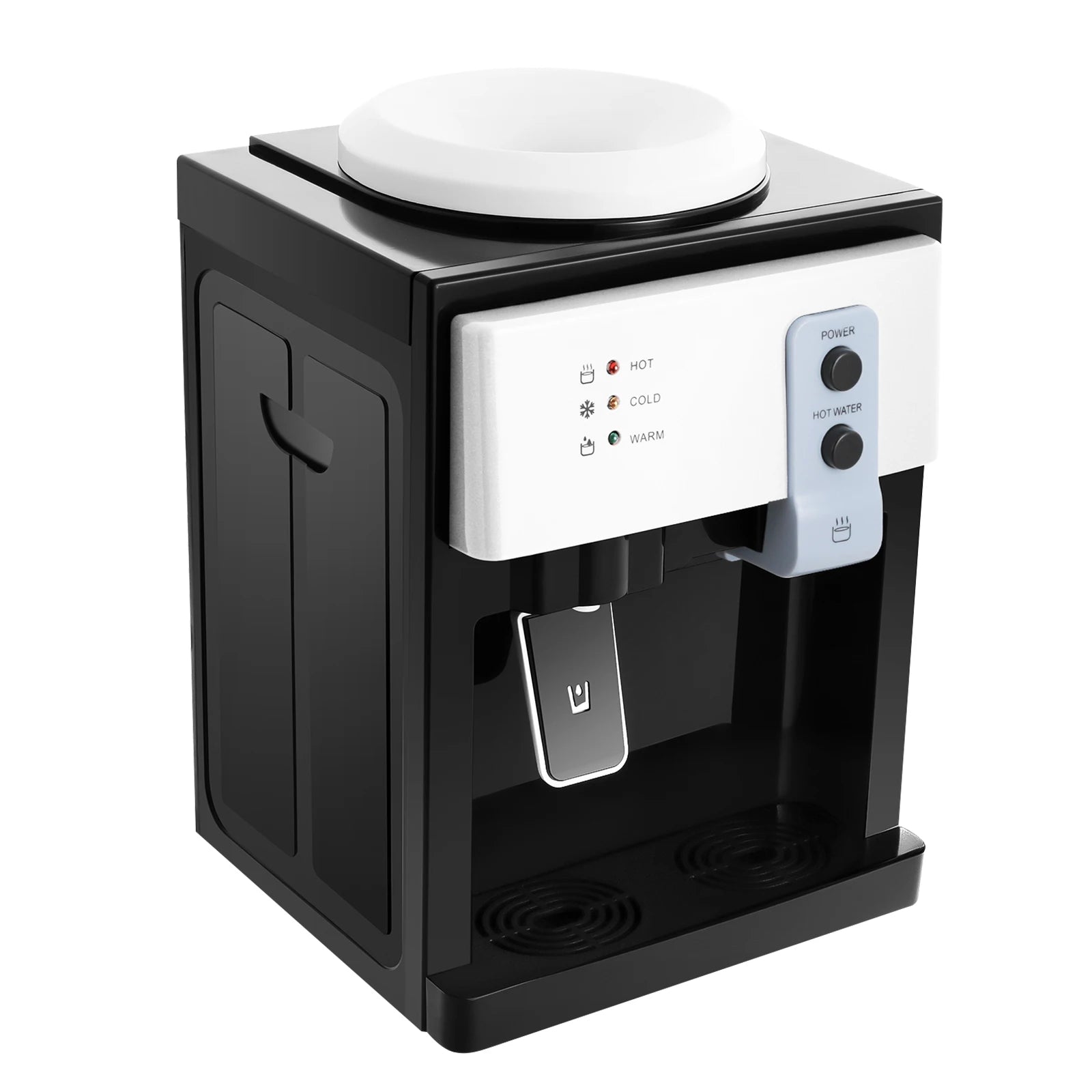 500W Electric Hot and Cold Water Cooler Dispenser 220V Countertop Water Cooler Dispenser 4.5-18.9L Water Dispensers Cooler Water