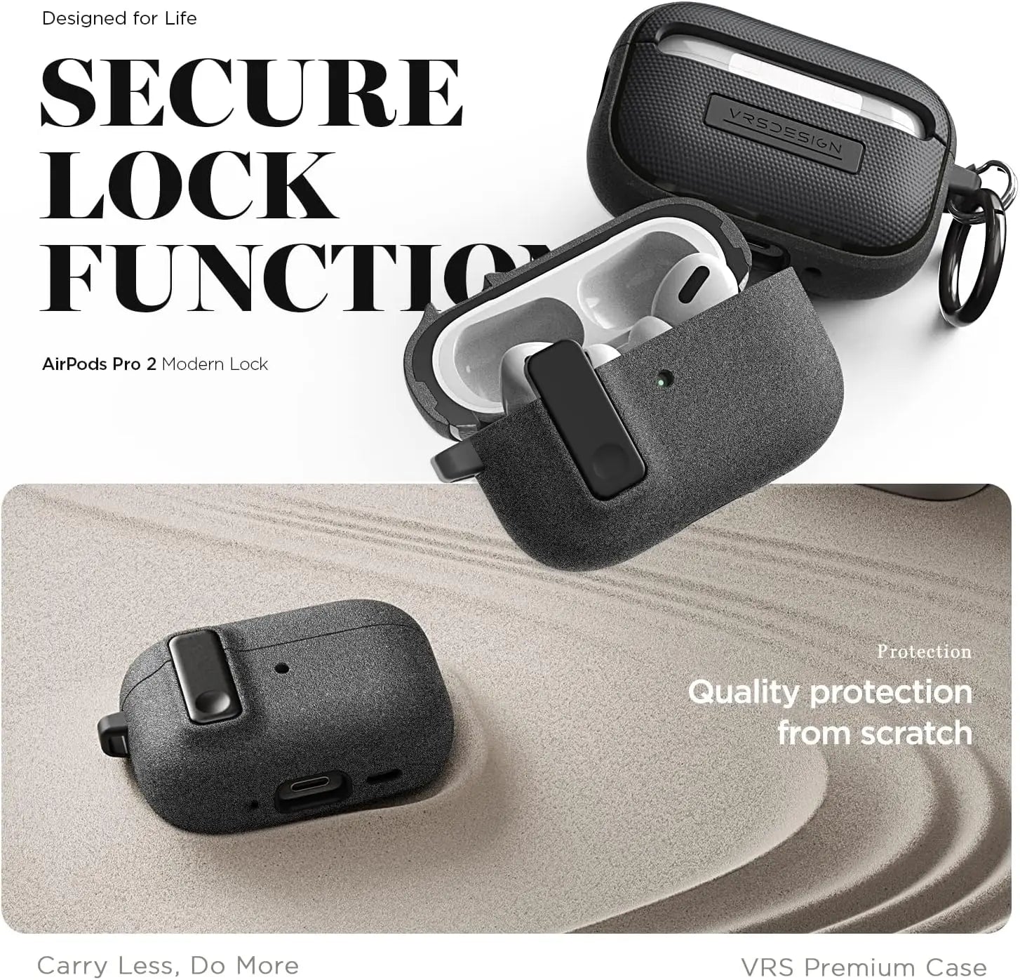 For AirPods Pro 2 Case Cover with Cleaner Kit,Shockproof Protective Case for Apple AirPod Pro 2nd 1st Generation Case Secondary image