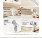 Xiaomi Mijia Lint Remover 2 Portable Electric Clothes Fuzz Pellet Trimmer Rechargeable Clothes Sweater Shaver 180-Minute Working