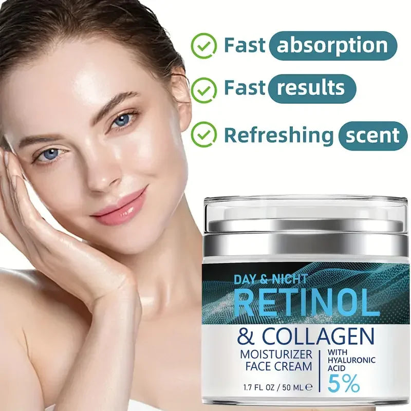 ENVISHA Retinol Collagen Cream Face Skin Care Anti-aging Wrinkle Deep Hydration Moisturizing Skin Health Whitening Exfoliation Main image