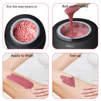 200CC Wax Heater Warmer Hair Removal Machine For Hand Foot Body SPA Epilator Paraffin Wax Pot +Wax Beans + Wood Sticks