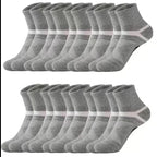 3 Pairs Men's Socks Hiking Black Sports Basketball Socks Casual Soft Running Summer Absorb Sweat Breathable Male Sokken Gifts