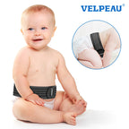 VELPEAU Baby Belly Hernia Belt with 3 Compression Pads, Umbilical Hernia Band Belly Button Abdominal Binder for Infant Newborn