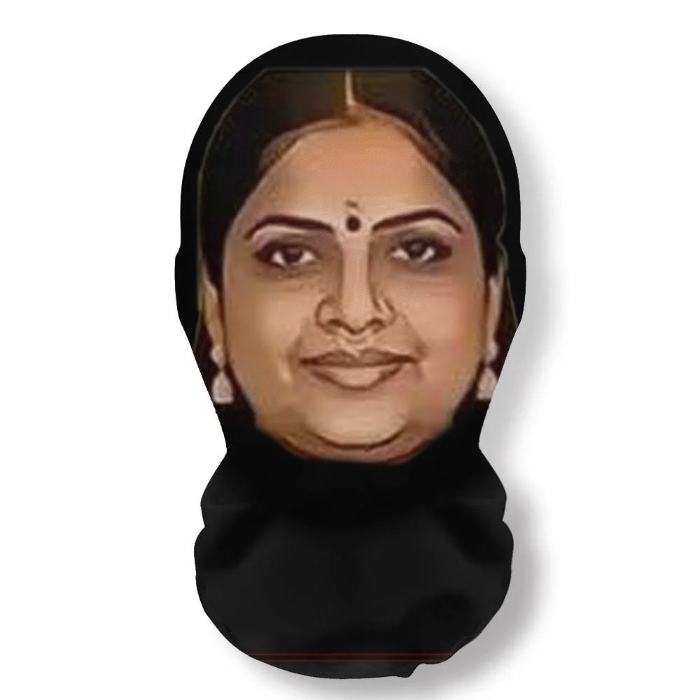Funny Indian Facial Expression Spoof Abstract Humorous Mask Novelty Live Streaming Outdoor Prop Cosplay Costume Accessories