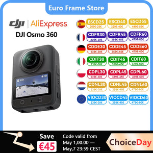 DJI Osmo 360 Standard Bundle 360 Camera with 1 Inch ° Imaging ° Video in 8K Native ° Photo in 120MP DJI Osmo 360