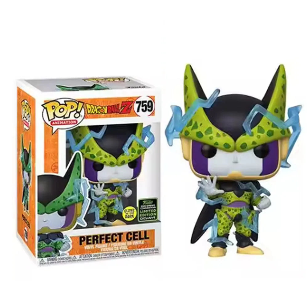 Funko Pop Animation Dragonballs Perfect Cell #13 #759 Cell (2nd Form) #1227 Action Figure Toys Gifts Collection Vinyl Dolls Main image