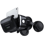 Shinecon Viar Virtual Reality VR Glasses Headset 3D Device Helmet Goggles Lenses For Smartphone Smart Phone Game Cell Mobile Set
