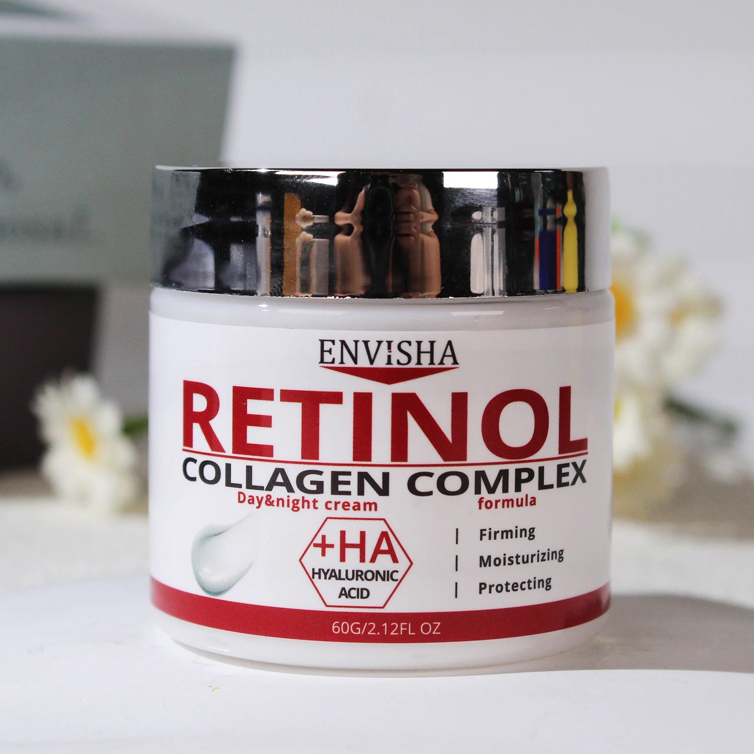 Face Skin Care Retinol Collagen Complex Cream Deeply Moisturizes Firming Nourishes Rejuvenating Smoothing Beauty Health Main image