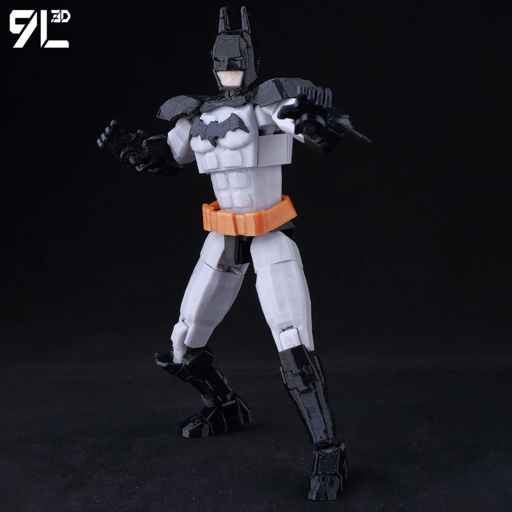 9L3D Printed Deadpool Wolverine Batman Spider-Man Venom Action Figures Dummy13 Lucky13 T13  Anime Model Toys Collectors Gifts