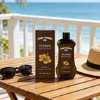 OceAura Tanning Oil Lotion Deep Moisturizing Nourishing Skin Rejuvenating Long Lasting Tan Lightweight Non Greasy Bronzing Oil