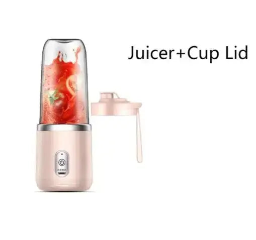 HOMEFISH Double Cup Multifunction Usb Fruit Mixers Juicers Portable Electric Juicer Blender Fruit Juicer Cup Food Milkshake