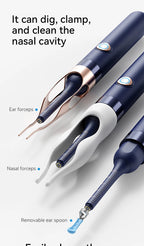Upgraded Smart Visual Ear Wax Cleaner With Camera 800W HD Endoscope Multi-Functional Visual Ear Cleaning Tool Includes Storage