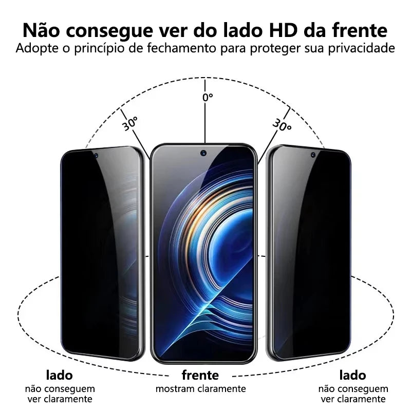 2PCS Privacy Ceramic Film For iPhone 17 16 15 14 11 13 12 Pro Max Air 16e 15 14 16 Plus XS Max XR X 7 8 SE 2020 Screen Protector