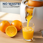 Powerful 850W Electric Citrus Juicer Squeezer, Quiet Orange Juice Extractor Machine