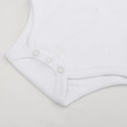 Pregnancy Reveals Hello Daddy I Can't Wait to Meet You Newborn Baby Girl Short Sleeves Jumpsuit Soft Cotton Bodysuit Romper