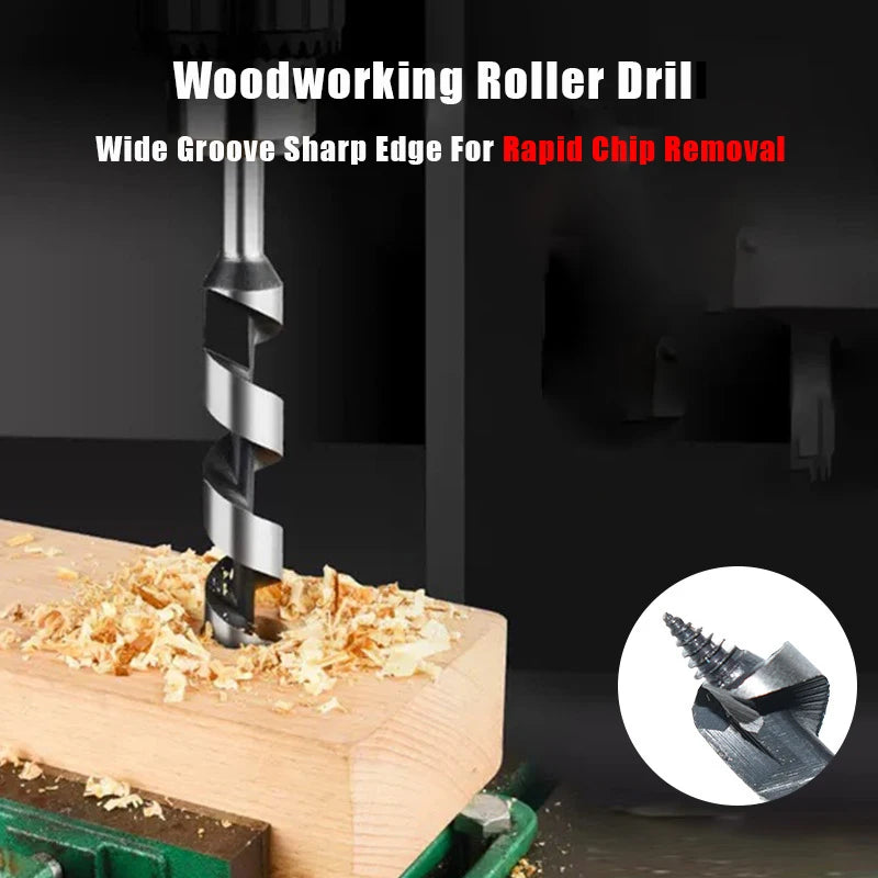 230mm Metal Steel Center Drill 6/8/10/12/14/16/18/20/22/25mm HSS Twist Drill Bit for Wood Door Lock Reaming Woodworking Tools Secondary image