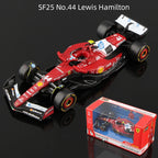 Bburago 1:43 2025 F1 Alloy Car Model Formula Racing Die Cast Toy SF25 RB21 W16 MCL39 Red Bull Mercedes Ferrari McLaren