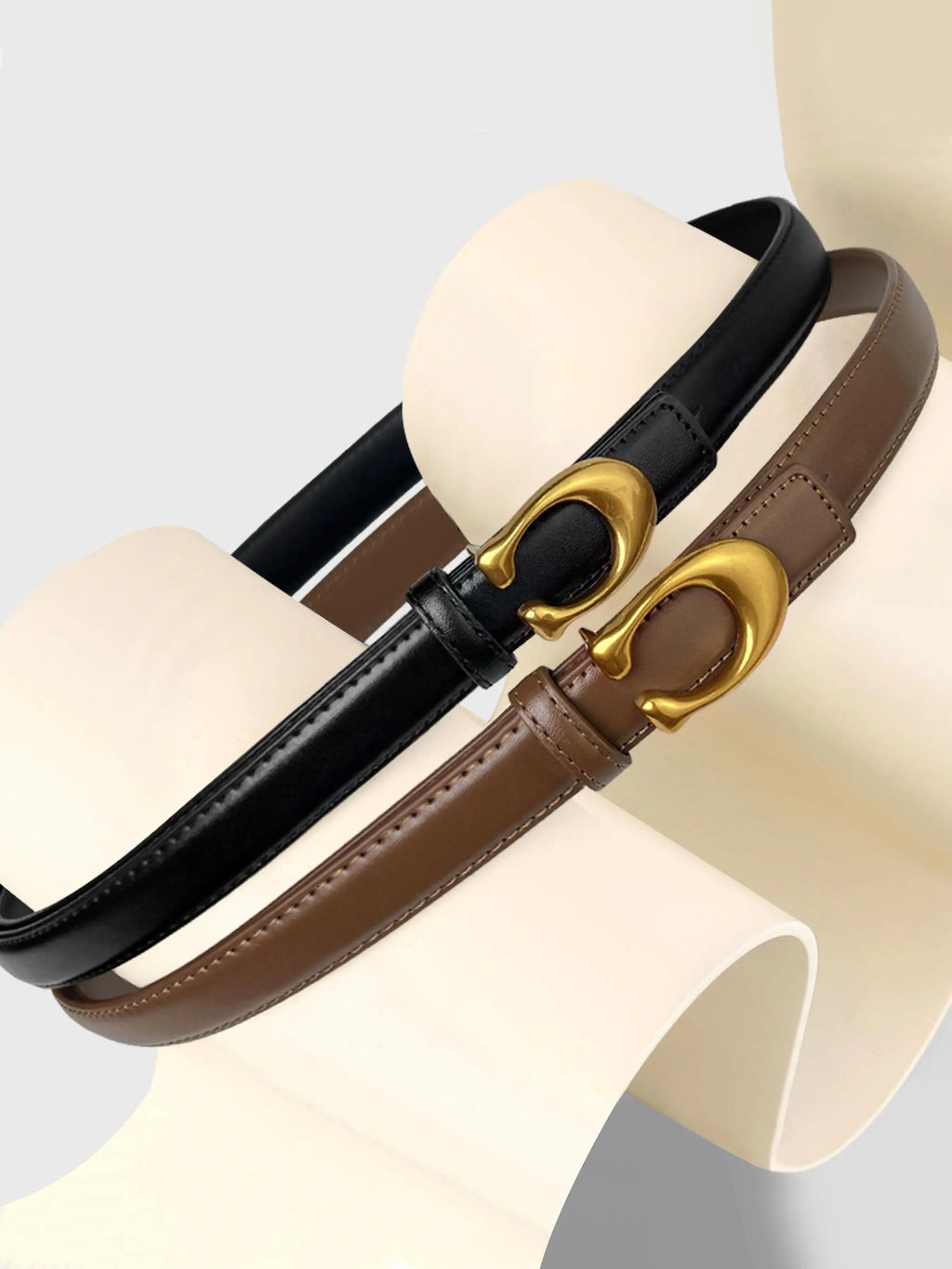 Vintage Spicy Girl High-End Women's Belt Versatile Fashion Accessory for Jeans And Dress Pants Temperament Niche Style