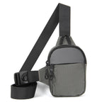 New chest bag for men and women's leisure, fitness, sports, crossbody bag, chest bag, casual men's bag, large capacity bag trend