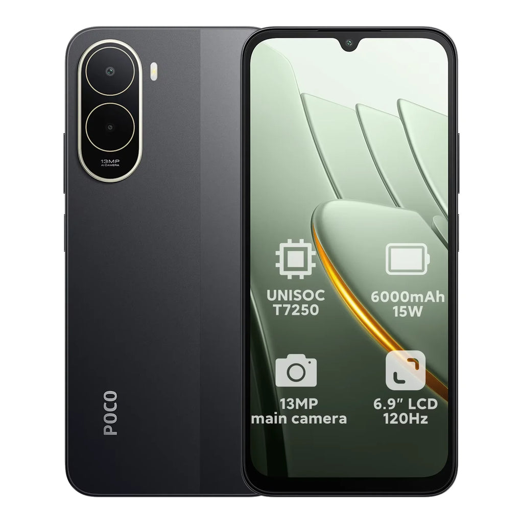 Global Version POCO C81 Pro Smartphone 6000mAh(typ) Battery 15W Charge 6.9" 120Hz LCD Display 13MP Camera NFC POCO Cellphone