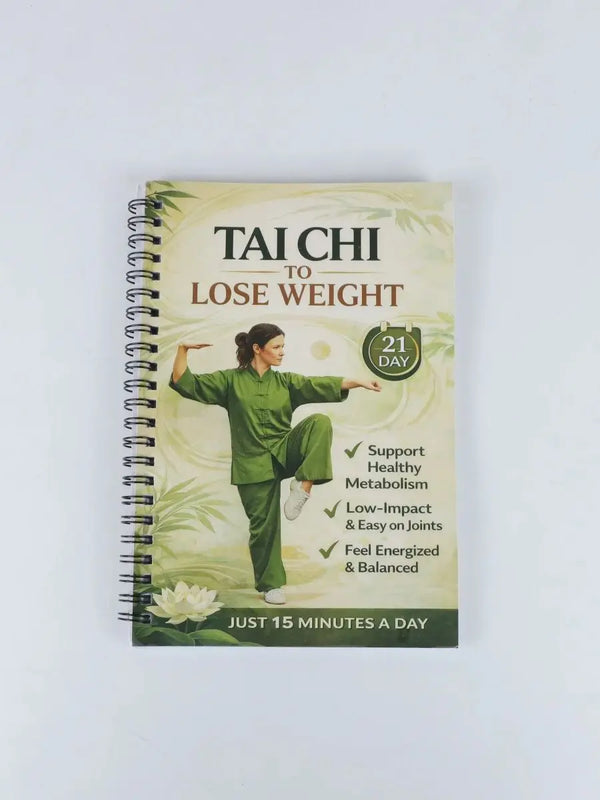 Tai Chi Weight Loss Plan Suitable for Middle-Aged & Elderly - Low-Intensity -Burning Workout, Balance Training, Joint Health & F