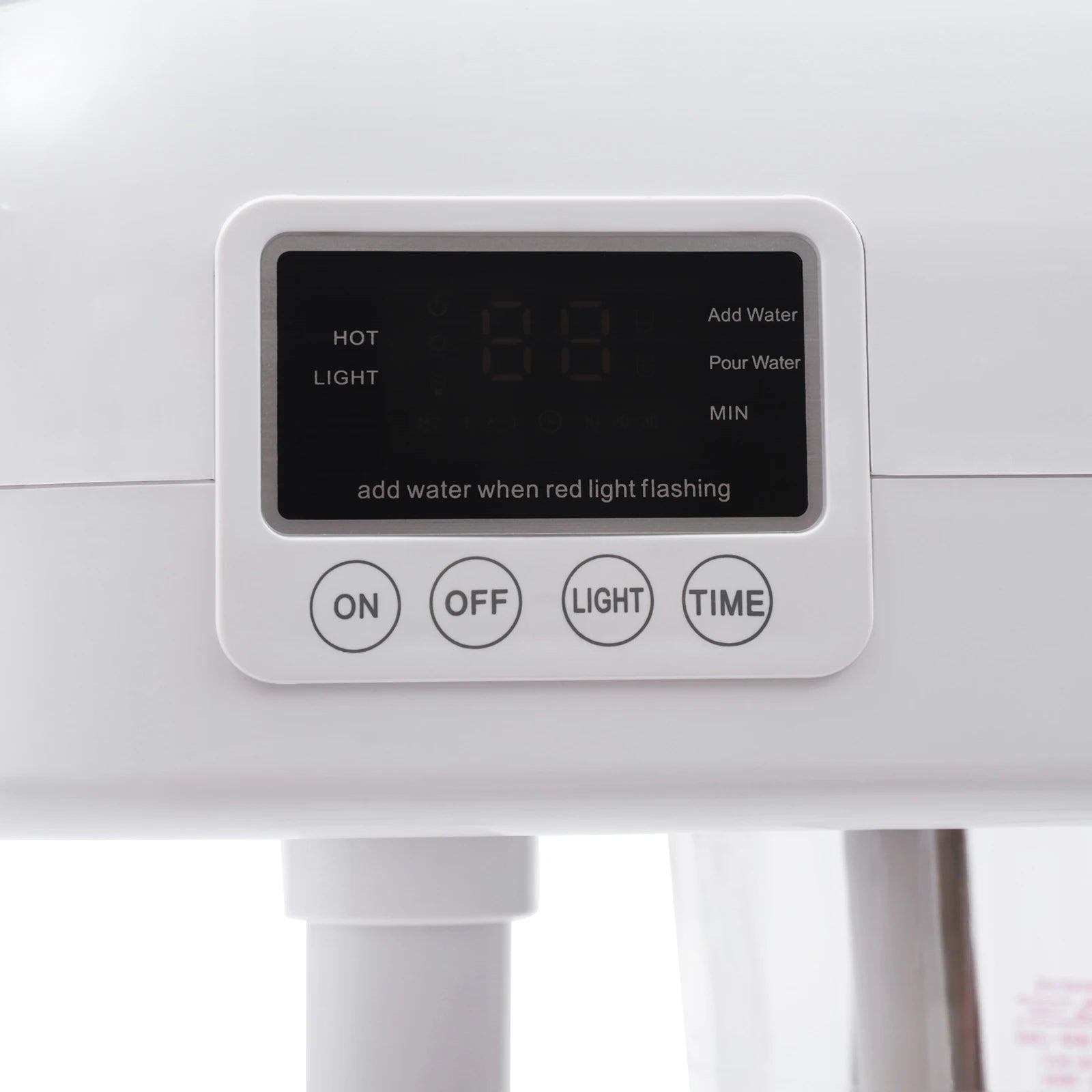 Professional Face Steamer Nano-Ion Ozone Hot Mist Hot Mist with LCD Screen Adjustable Height for Salon Home Spa Aging Reduction
