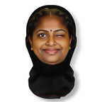 Funny Indian Facial Expression Spoof Abstract Humorous Mask Novelty Live Streaming Outdoor Prop Cosplay Costume Accessories