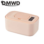 USB Baby Wet Wipe Warmer Electric Tissue Heater Cotton Towel Dispenser Digital Adjustable Temperature Thermostat Napkin Case EU