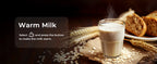 Milk Frother and Steamer, 8-in-1 Electric Frother for Coffee, 400ml Large Capacity Detachable Milk Steamer Dishwasher Safe