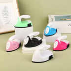 Mini Iron EU Plug Handmade DIY Electric Iron Craft Fuse beads tool Iron Sewing Tools Creative For Ironing Clothes Laundry Device