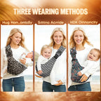 Portable Baby Carrier Wrap Toddler Accessories Multifunctional Strap Infant Bag Adjustable Shoulder Baby Carriers Sling for Kid