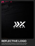 X-TIGER GALE SERIES Men's Cycling Jersey Short Sleeve Slim Fit Rock Punk Style Breathable Maillot for Mountain Road Bike