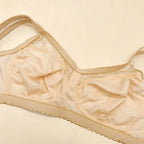 Womens Wireless Lace Minimizer Bra Wide Straps Thin Bras Non Padded Plus Size Adjustable Underwea 80 85 90 95 100 105B C D E F G